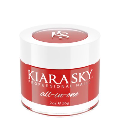 KIARA SKY ALL-IN-ONE DIP POWDER - D5033 REDCKLESS