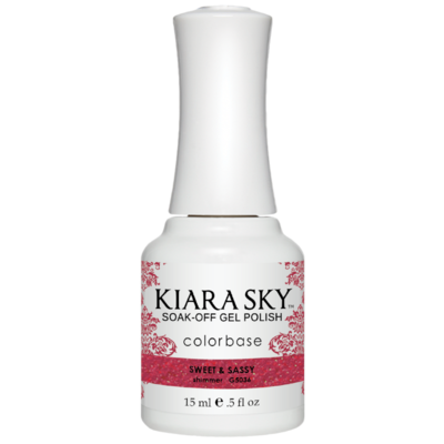 KIARA SKY ALL-IN-ONE NAIL GEL POLISH - G5036 SWEET & SASSY