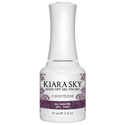 KIARA SKY ALL-IN-ONE NAIL GEL POLISH - G5039 ALL NIGHTER
