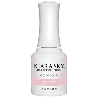 KIARA SKY ALL-IN-ONE NAIL GEL POLISH - G5041 PINK STARDUST