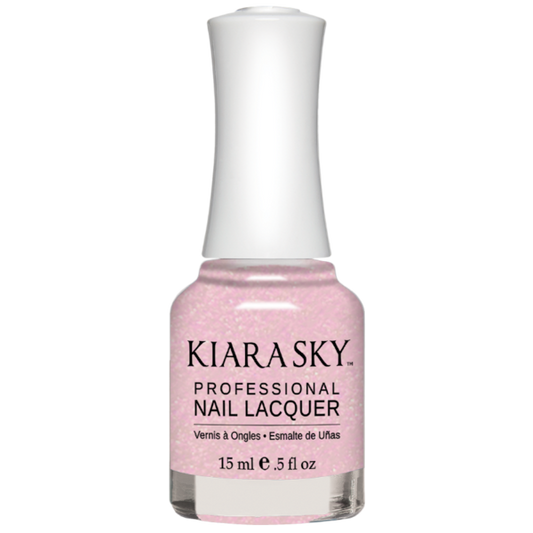 KIARA SKY ALL-IN-ONE NAIL LACQUER - N5041 PINK STARDUST