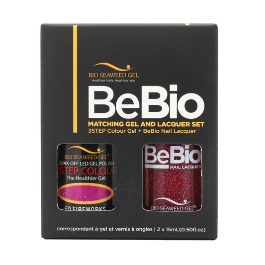 BSG BeBio Matching Gel & Lacquer Set 50 FIREWORKS