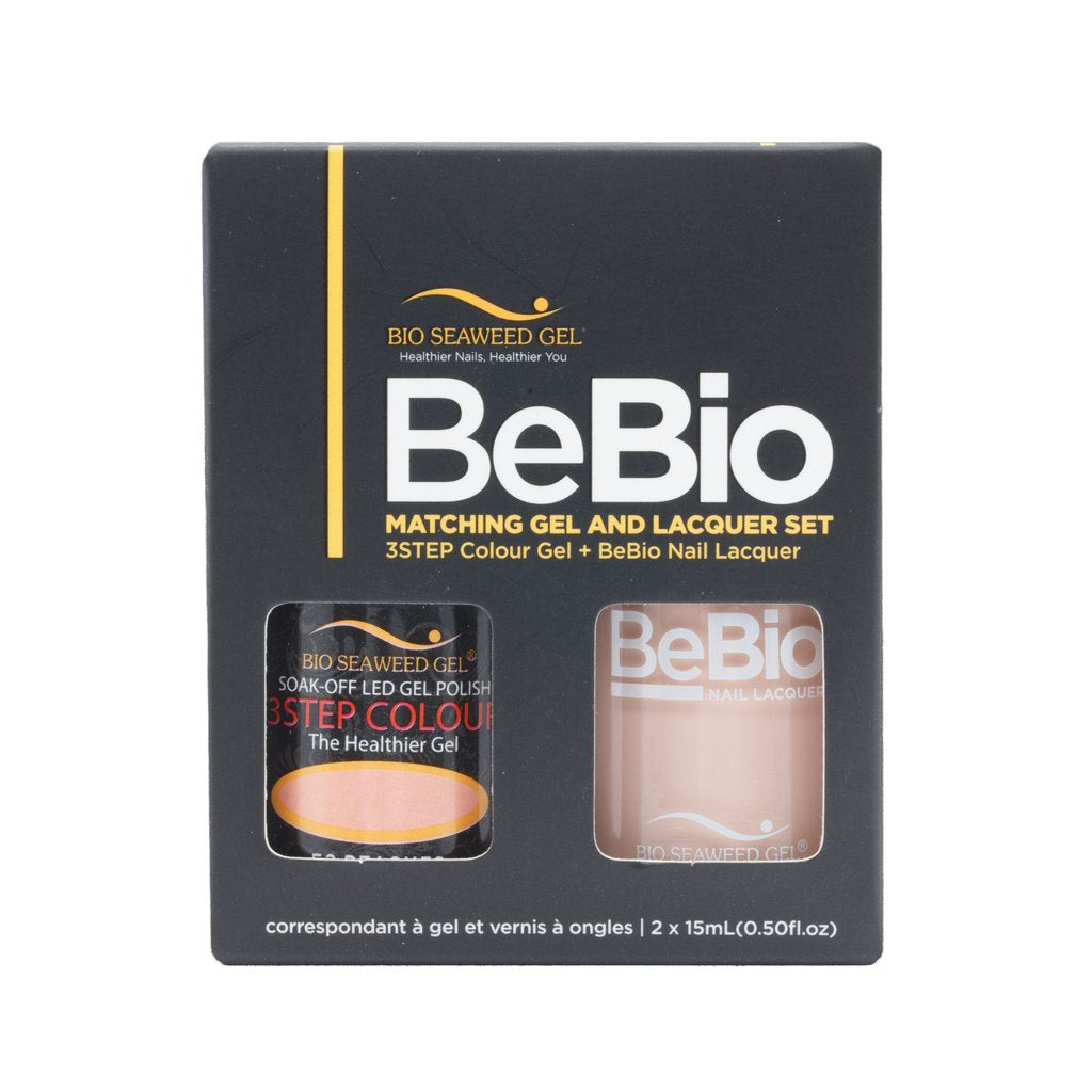 BSG BeBio Matching Gel & Lacquer Set 53 PEACHES