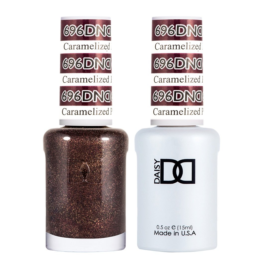 DND Duo Gel & Lacquer Carmelized Plum #696-Beauty Zone Nail Supply
