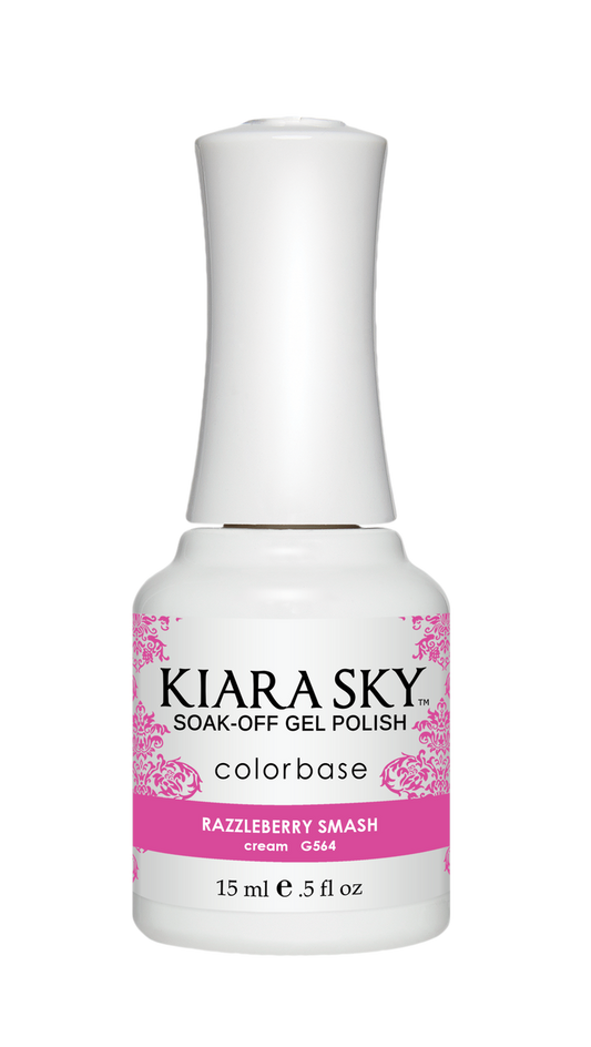 KIARA SKY GEL POLISH - G564 RAZZLEBERRY SMASH