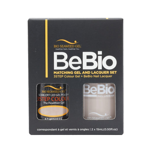 BSG BeBio Matching Gel & Lacquer Set 57 MOUSSE