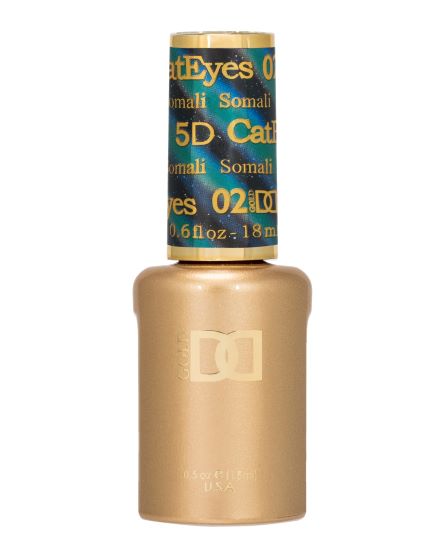 DND 5D Cat Eyes Gel Polish #02 Somali