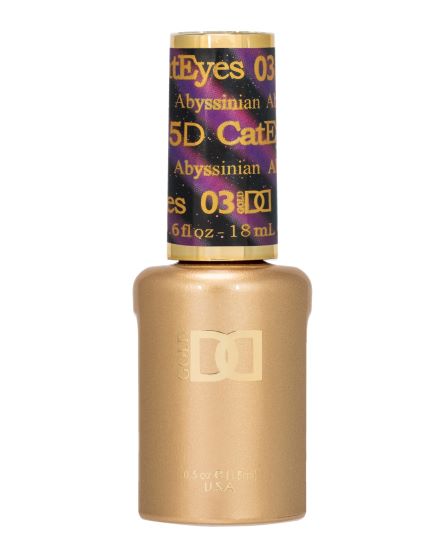DND 5D Cat Eyes Gel Polish #03 Abyssinian