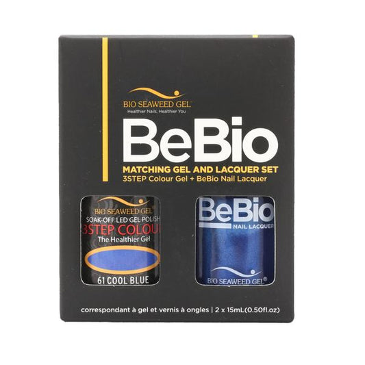 BSG BeBio Matching Gel & Lacquer Set 61 COOL BLUE