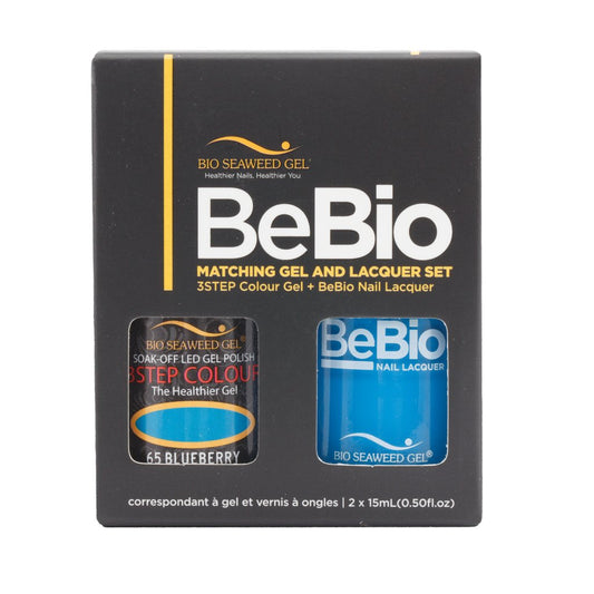 BSG BeBio Matching Gel & Lacquer Set 65 BLUEBERRY