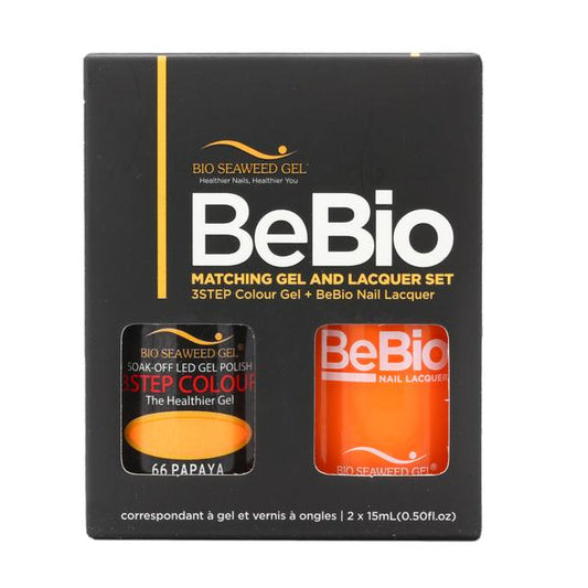 BSG BeBio Matching Gel & Lacquer Set 66 PAPAYA