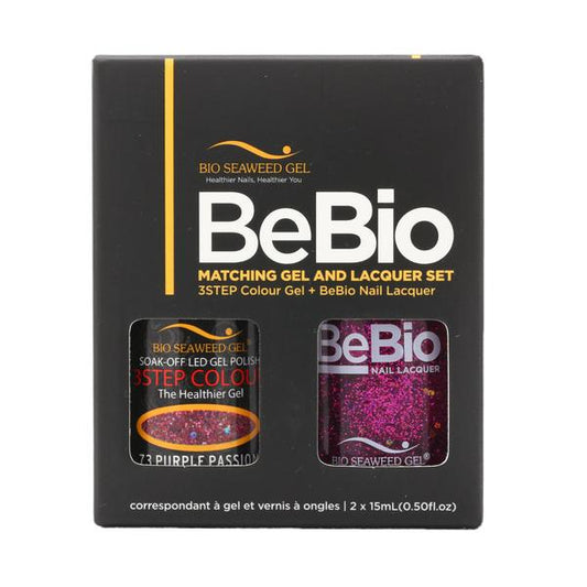 BSG BeBio Matching Gel & Lacquer Set 73 PURPLE PASSION