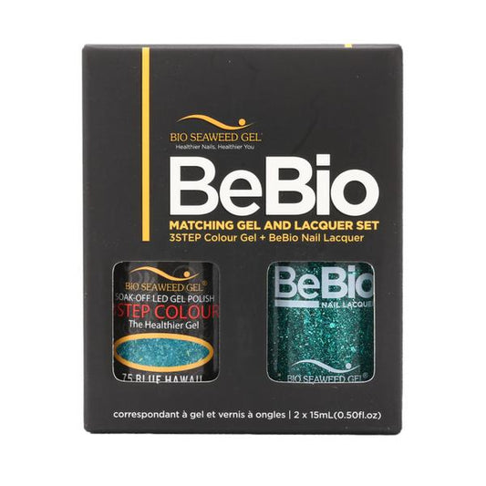 BSG BeBio Matching Gel & Lacquer Set 75 BLUE HAWAII