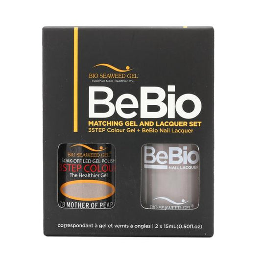 BSG BeBio Matching Gel & Lacquer Set 78 MOTHER OF PEARL