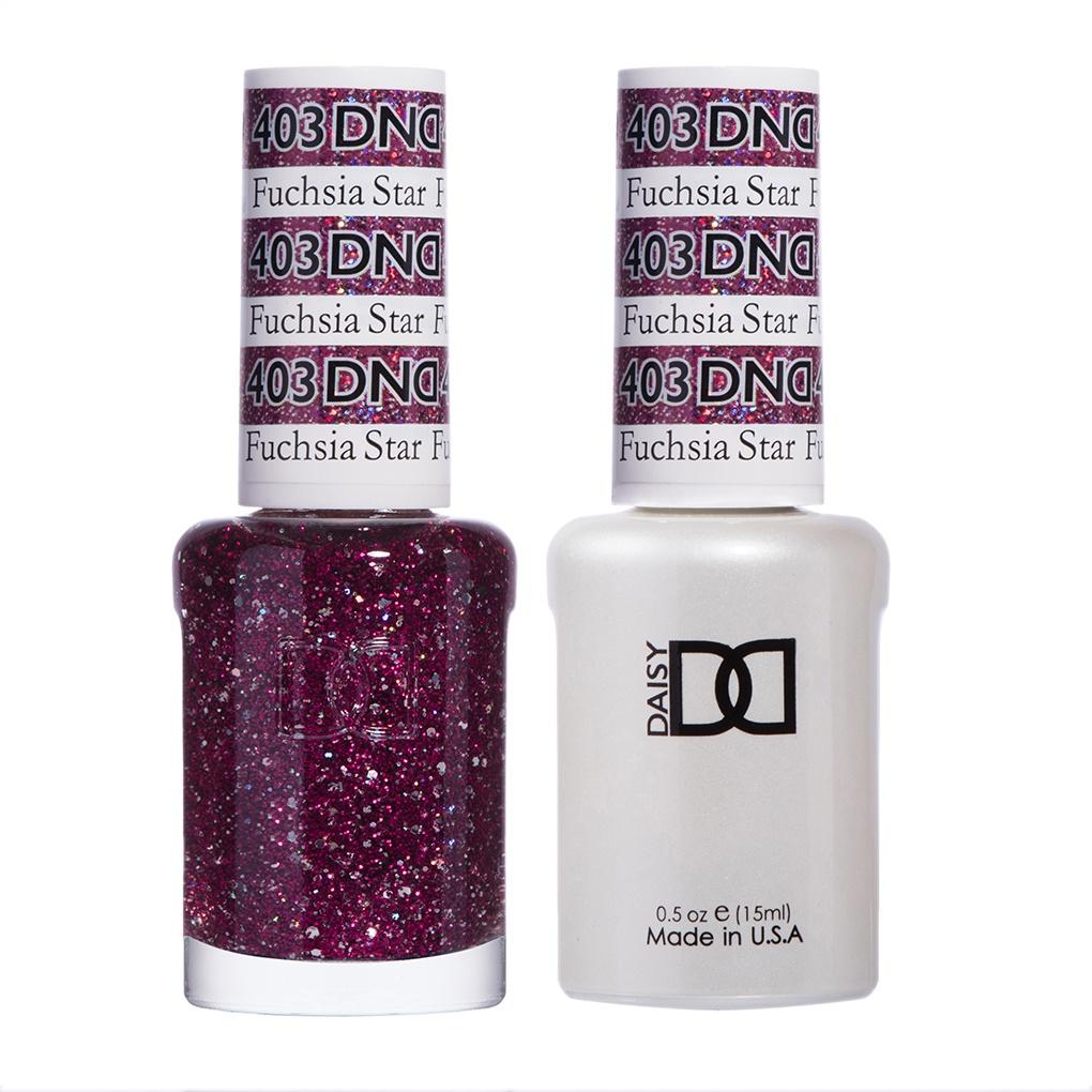DND Duo Gel & Lacquer Fuchsia Star #403-Beauty Zone Nail Supply