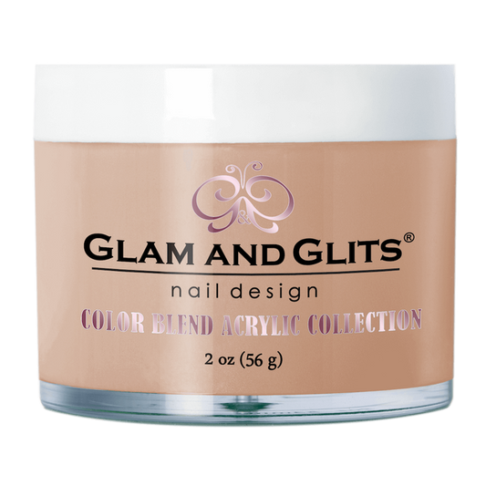 Glam and Glits Acrylic Powder Color Blend Collection #3049 Bare White