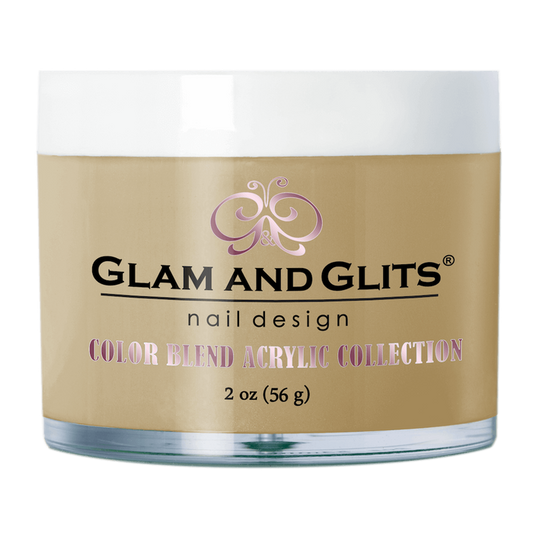 Glam and Glits Acrylic Powder Color Blend Collection #3053 Tan