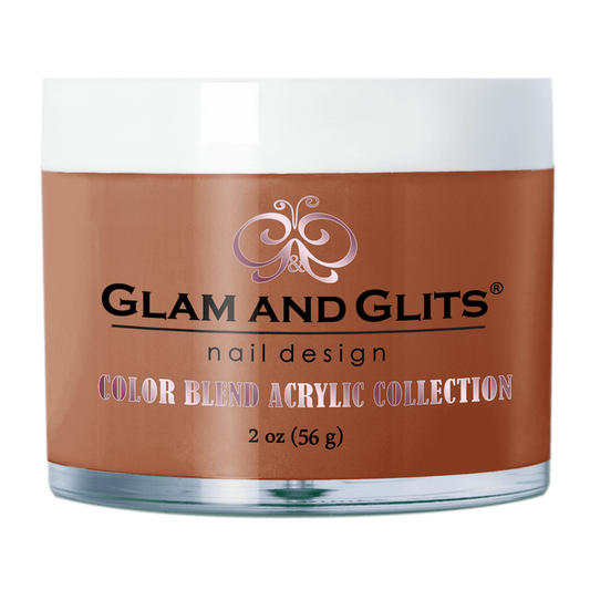 Glam and Glits Acrylic Powder Color Blend Collection #3081 Hot Fudge