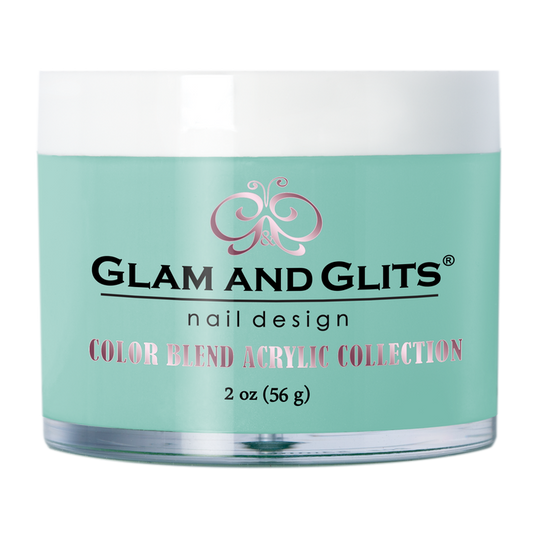 Glam and Glits Acrylic Powder Color Blend Collection #3111 Aquamarine