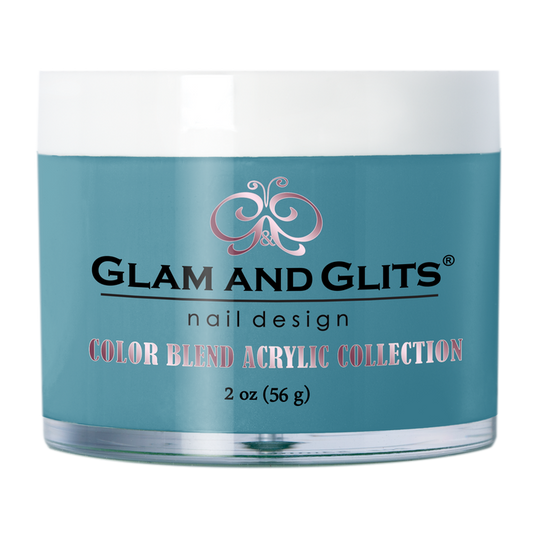Glam and Glits Acrylic Powder Color Blend Collection #3113 Blue Me Away