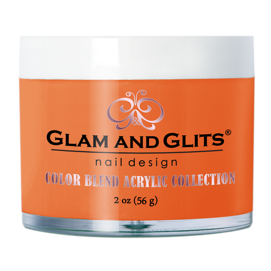 Glam and Glits Acrylic Powder Color Blend Collection #3118 Mango Tango