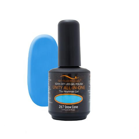 BIO SEAWEED GEL 267 Snow Cone UNITY-ALL-IN-ONE Color Gel Polish