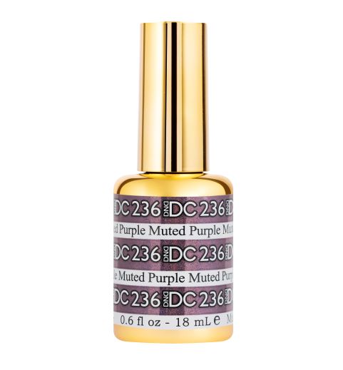 DND DC Mermaid Glitter Gel #236 - Muted Purple