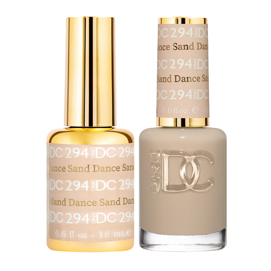 DND DC Matching Gel Polish Duo #294 - Sand Dance