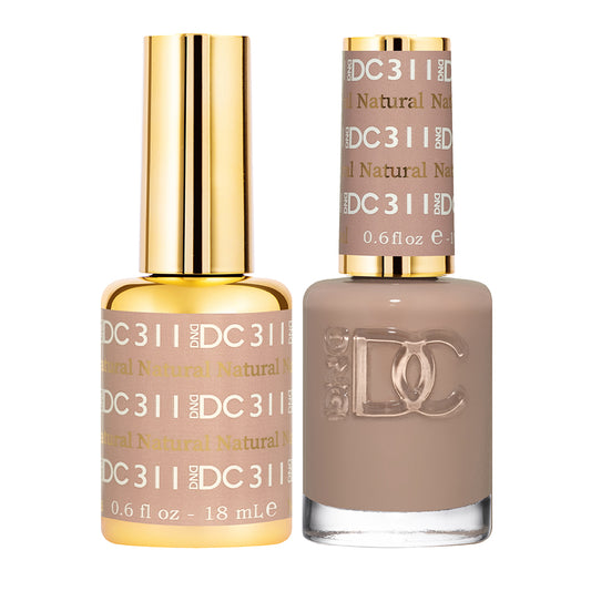 DND DC Matching Gel Polish Duo #311 - Natural