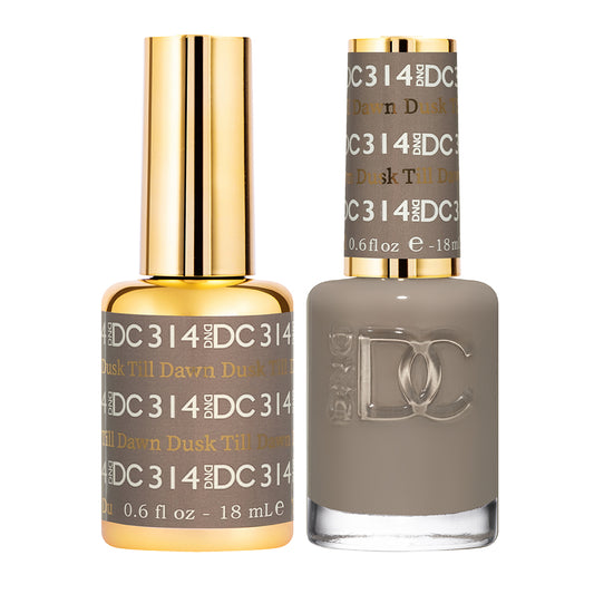 DND DC Matching Gel Polish Duo #314 - Dusk Till Dawn