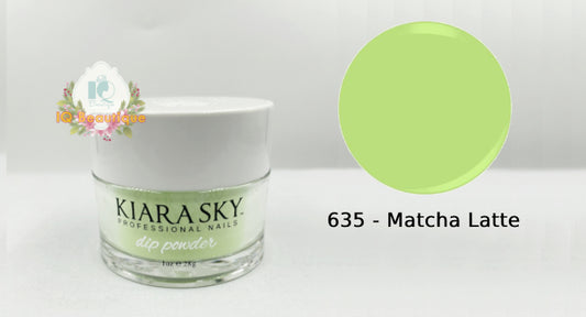 Kiara Sky Dip Powder Wild & Free D635 Matcha Latte