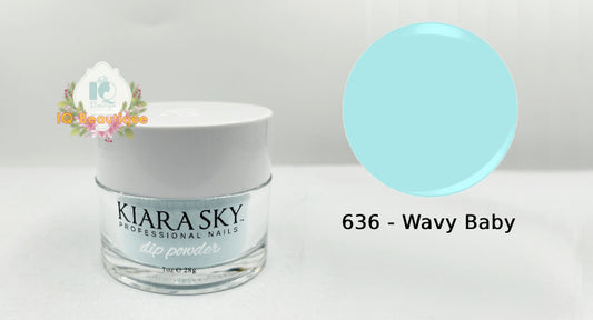 Kiara Sky Dip Powder Wild & Free D636 Wavy Baby