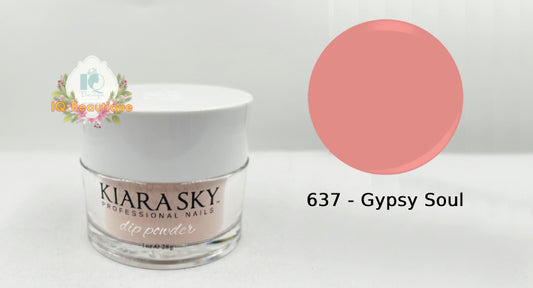 Kiara Sky Dip Powder Wild & Free D637 Gypsy Soul