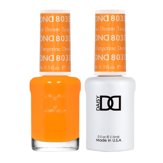 DND Duo Gel & Lacquer #803 - Tangerine Dream