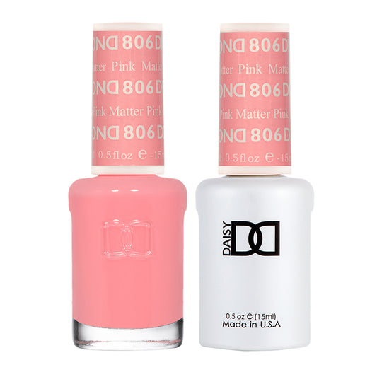 DND Duo Gel & Lacquer #806 - Pink Matter