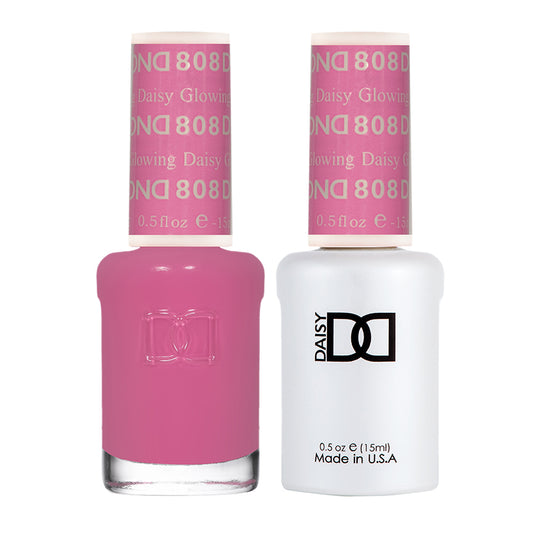 DND Duo Gel & Lacquer #808 - Glowing Daisy