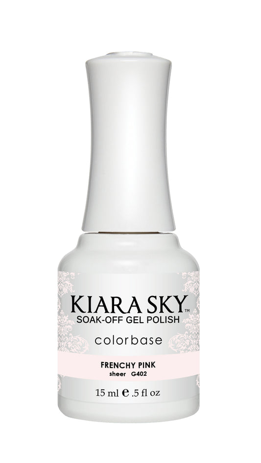 KIARA SKY GEL POLISH - G402 FRENCHY PINK