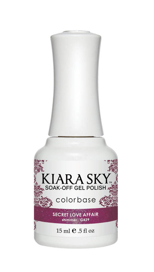 KIARA SKY GEL POLISH - G429 SECRET LOVE AFFAIR