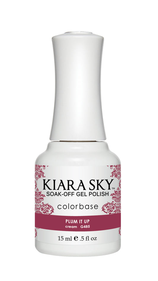 KIARA SKY GEL POLISH - G485 PLUM IT UP