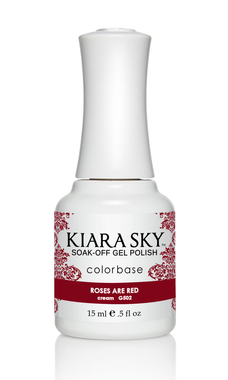 KIARA SKY GEL POLISH - G502 ROSES ARE RED