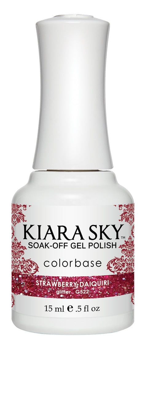 KIARA SKY GEL POLISH - G522 STRAWBERRY DAIQUIRI