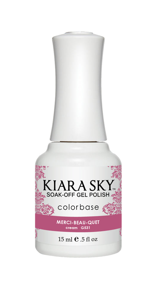 KIARA SKY GEL POLISH - G531 MERCI-BEAU-QUET