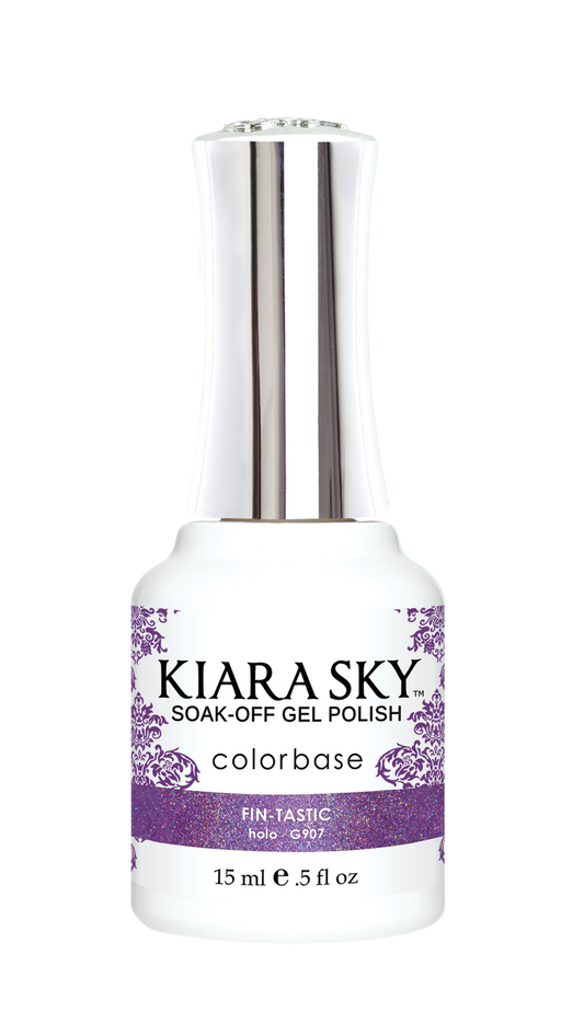 KIARA SKY HOLO MERMAID COLLECTION 2017 - GEL POLISH - G907 FIN-TASTIC