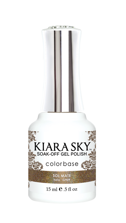 KIARA SKY HOLO MERMAID COLLECTION 2017 - GEL POLISH - G909 SOL MATE