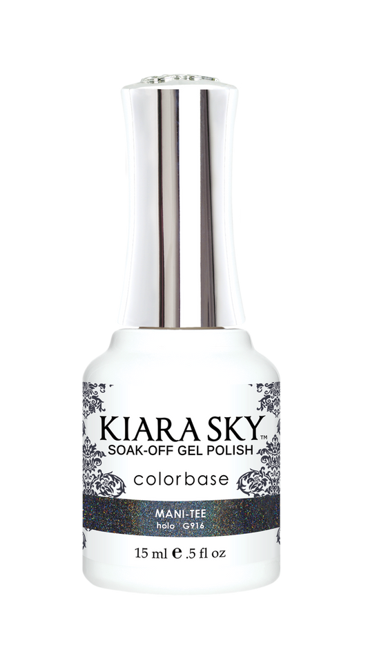KIARA SKY HOLO MERMAID COLLECTION 2017 - GEL POLISH - G916 MANI-TEE