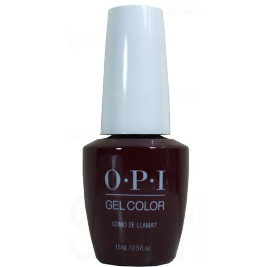 OPI GelColor - COMO SE LLAMA? GCP40