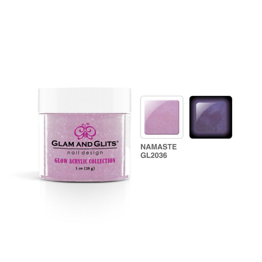 Glam and Glits Acrylic Powder Glow Collection #2036 Namaste
