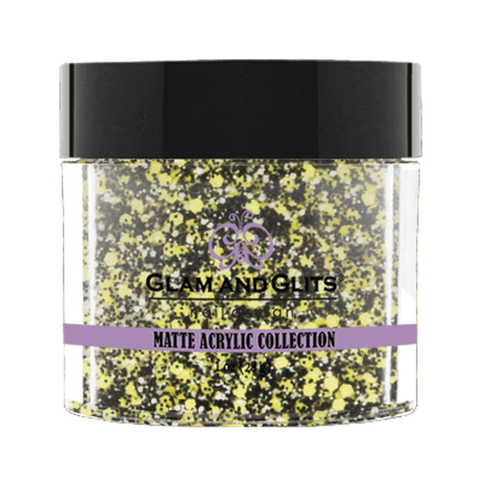 Glam and Glits Matte Acrylic #608 Lemon Twist