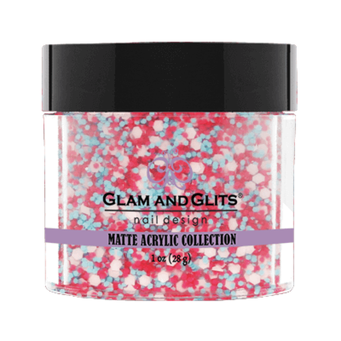 Glam and Glits Matte Acrylic #619 Rainbow Sprinkles
