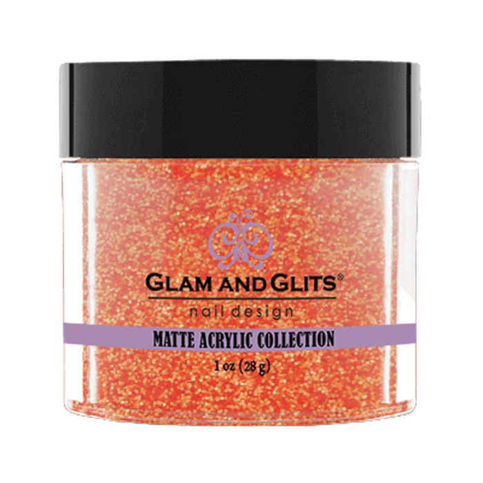 Glam and Glits Matte Acrylic #634 Orange Brandy